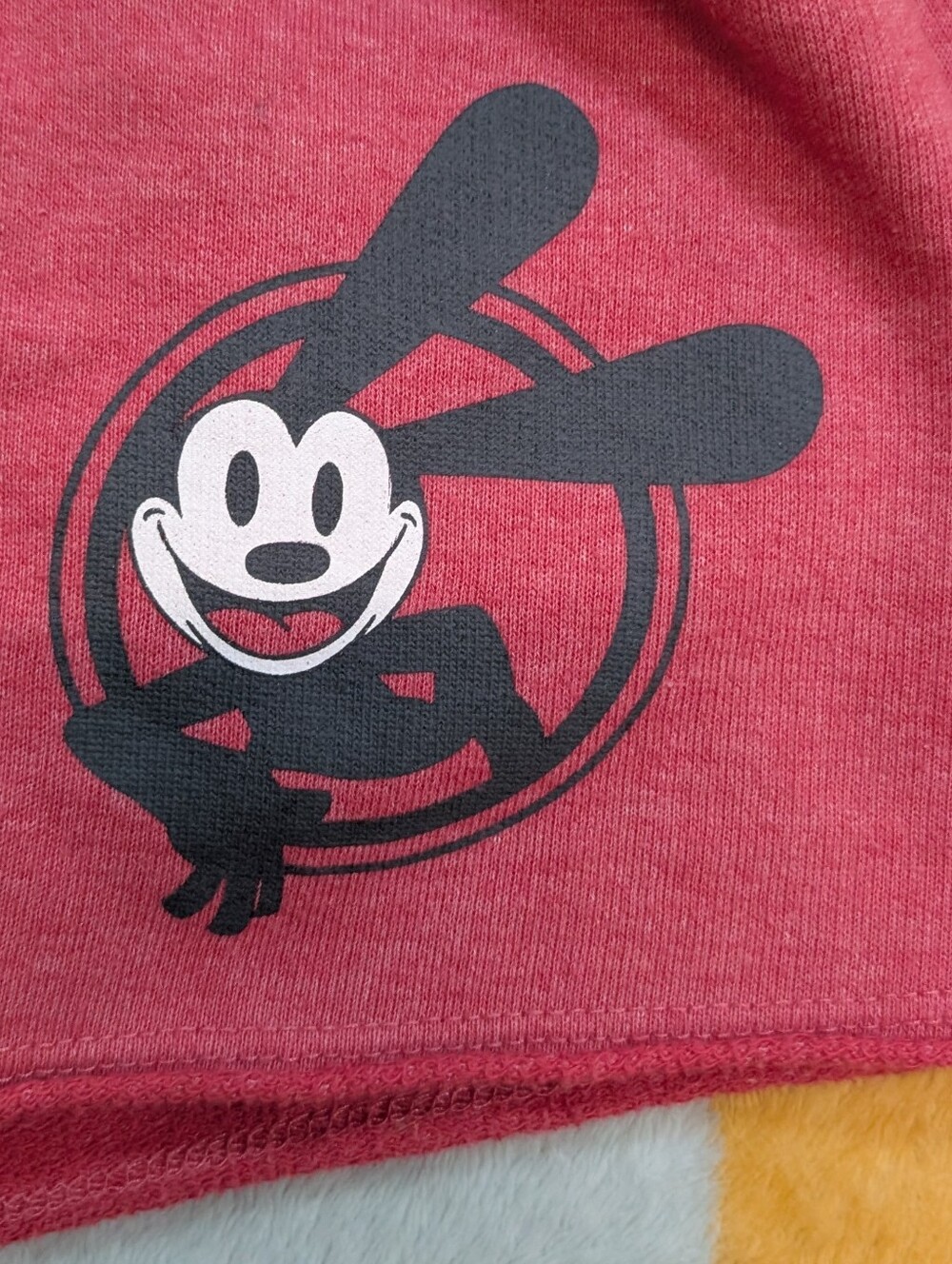 Disney Oswald Artist Collection Target Mickey Sleep Shorts Red - Picture 2 of 4